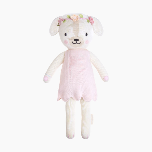 cuddle+kind Hand-Knit Doll in Charlotte The Dog Size Little 13 | Babylist