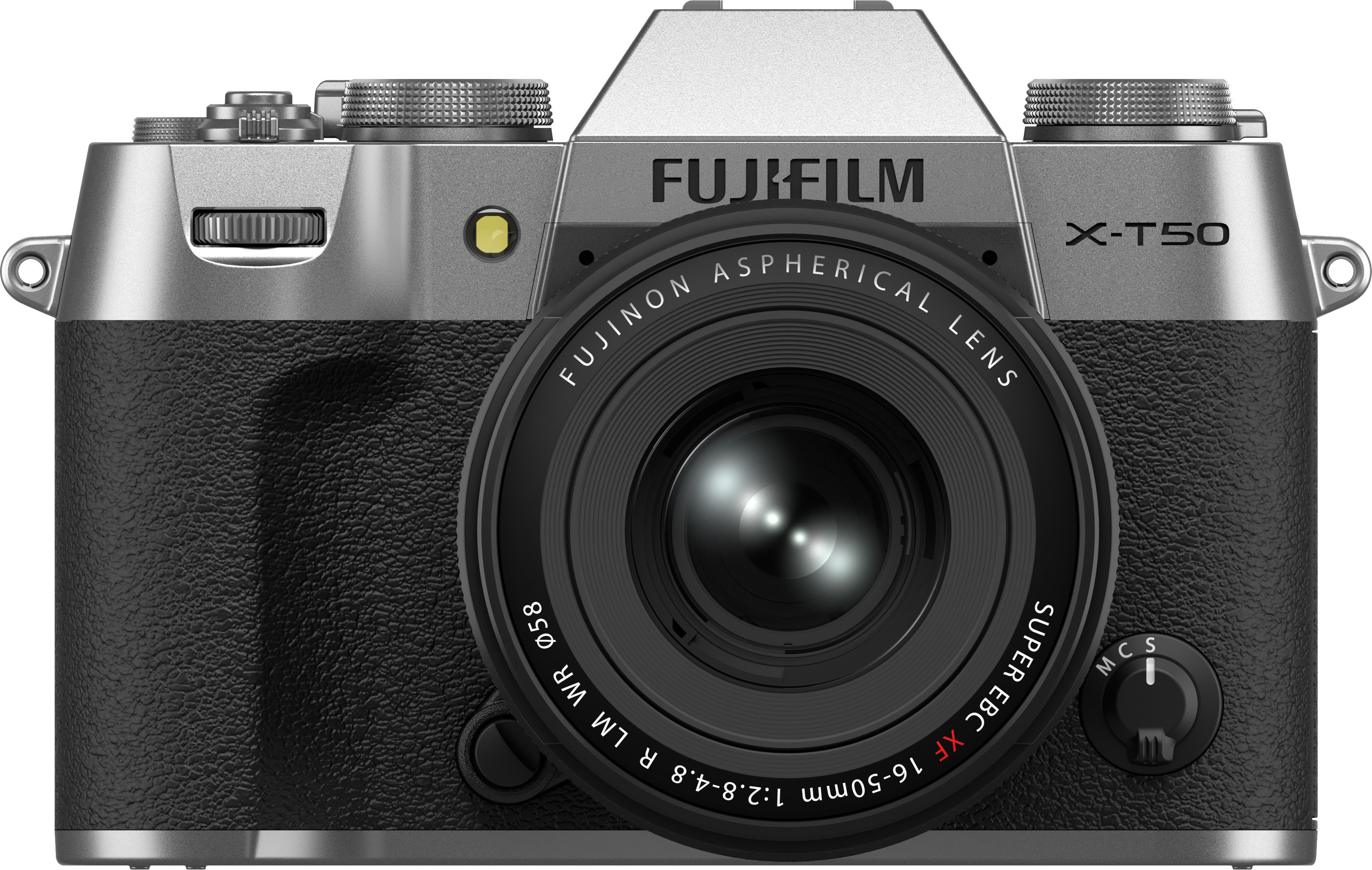 Fujifilm - X-T50 Mirrorless Camera with XF16-50MMF2.8-4.8 R LM WR Lens - Silver | Best Buy U.S.