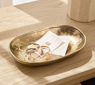 Hammered Brass Bowl | Pottery Barn (US)