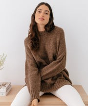 Alpaca Cocoon Crewneck | Jenni Kayne