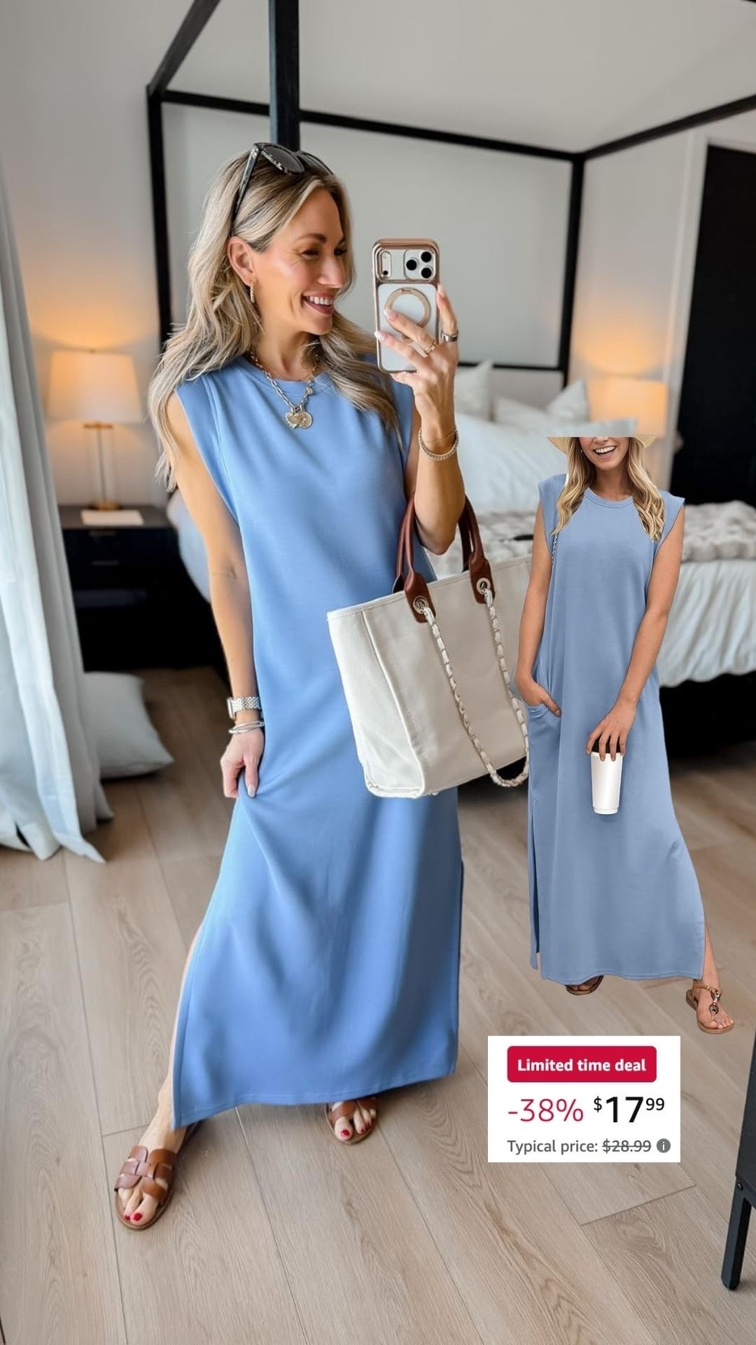 My top selling maxi dress is on sale today! I love this one for summer vacation or layered under jackets if it’s cold where you are. There are so many different ways you can style this maxi dress! 

I’ve also linked some of my other favorites and so many of them are on sale right now! 🙌🏻

#LTKPetite #LTKootd #LTKSaleAlert