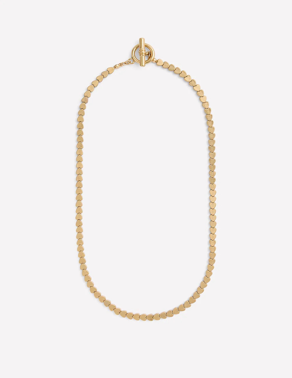 Metal Heart Necklace-Gold | Boden UK