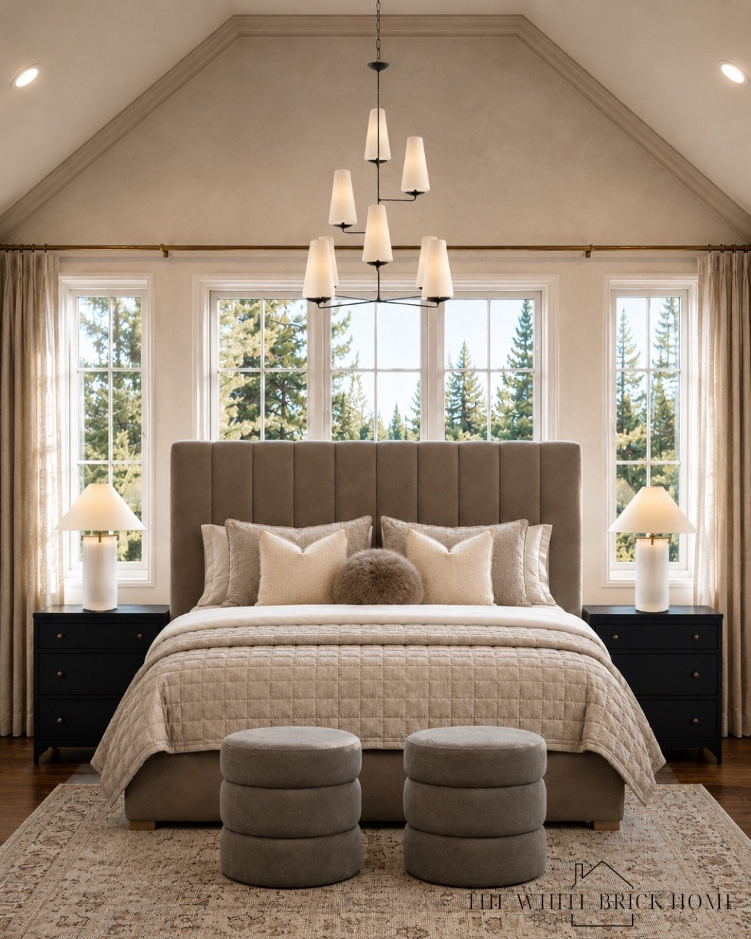 A calm, elevated retreat where soft neutrals and tailored symmetry crate a luxury hotel feeling at home. 
🖤🖤
Bed, bedroom, bedroom design, bedroom decor, bedroom furniture, bedroom chandelier, bedroom design, bedroom lighting, bed frame, ottoman, McGee and co bedroom, McGee and co bedroom design, area rug, bedroom rug, bedroom design ideas, bedroom decor, home design, bedroom ideas, McGee and co, pottery barn

#LTKSeasonal #LTKHome #LTKSaleAlert