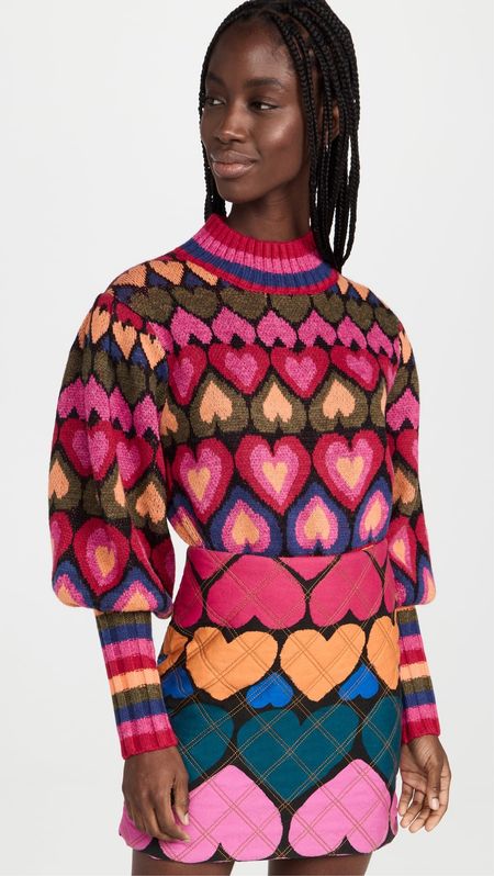 This heart sweater from farm rio is everything 