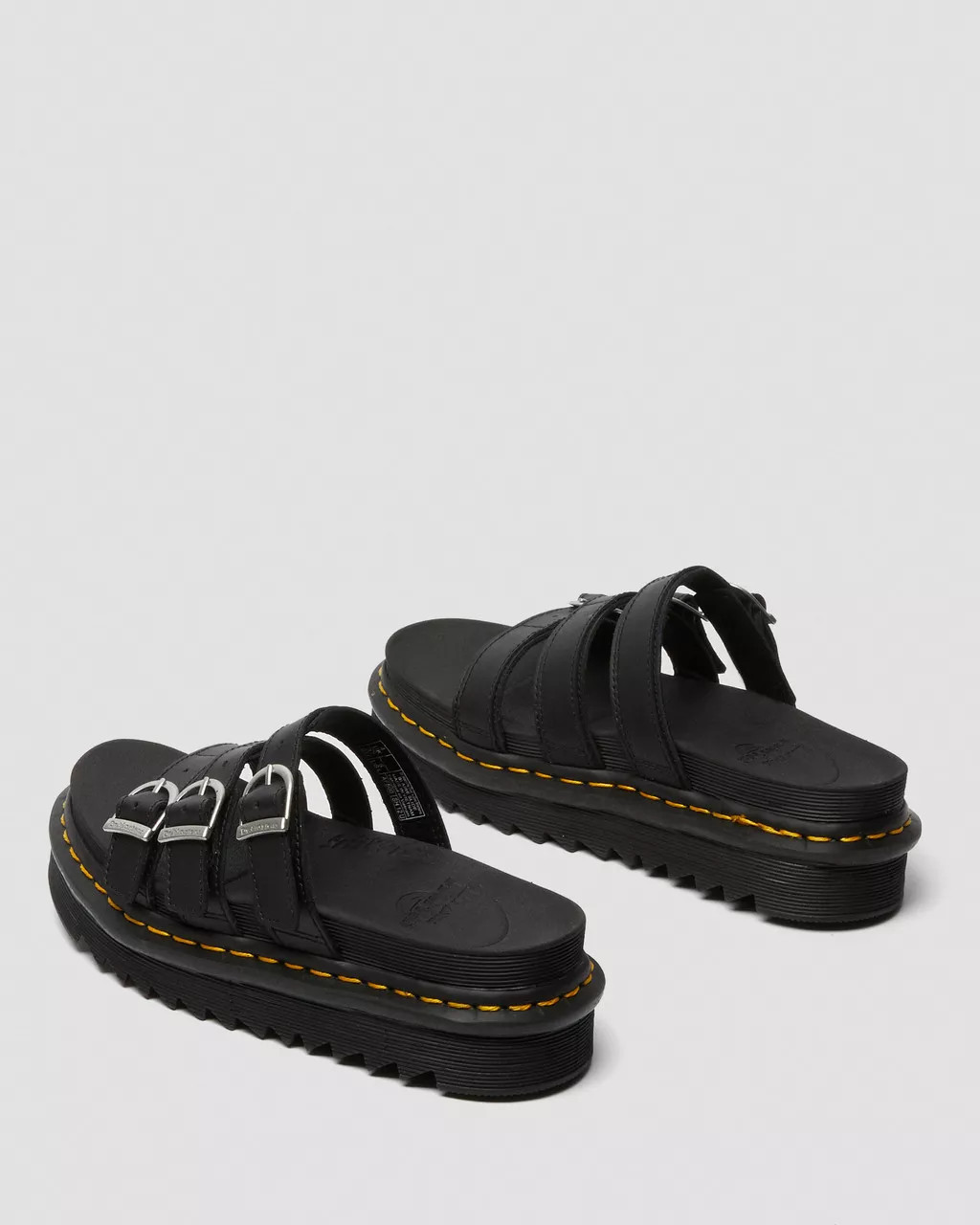 Blaire Leather Slide Sandals | Dr. Martens