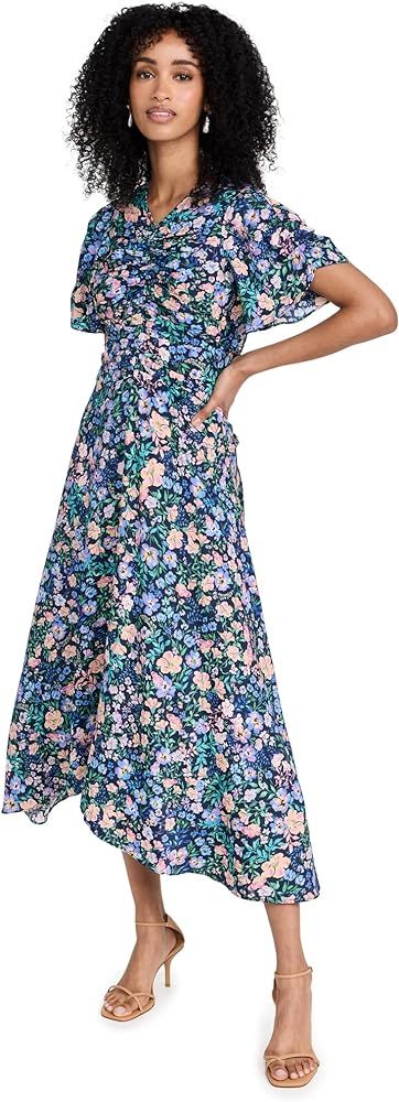 Shoshanna Womens Blossom Bouquet Print Anita Dress | Amazon (CA)