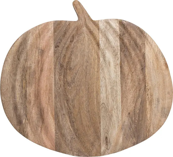 Creative Co-Op Pumpkin Mango Wood Cutting Board | Nordstrom | Nordstrom