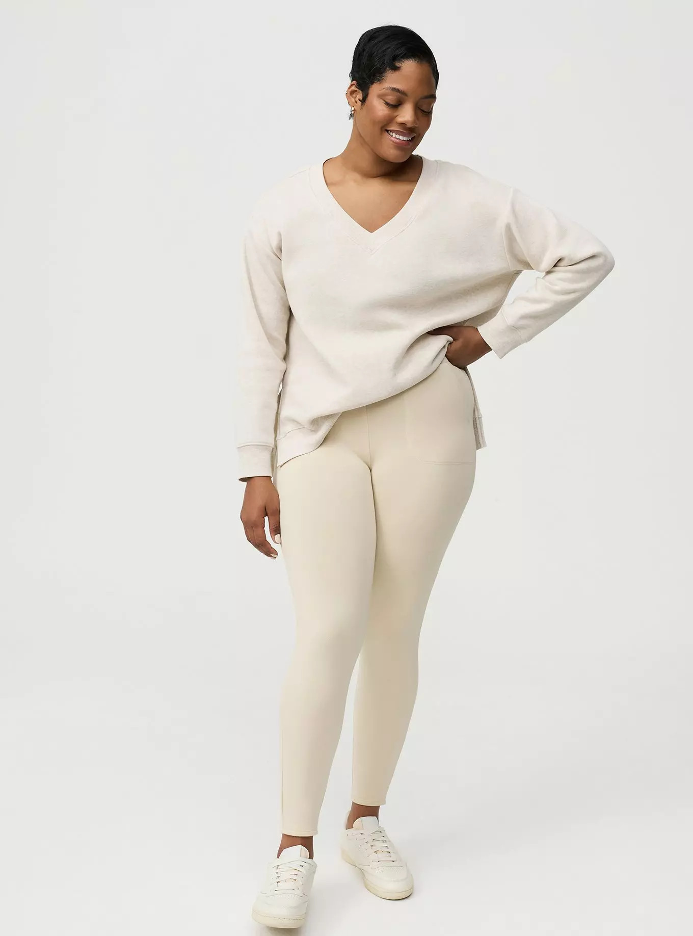 Full-Length Fleece-Lined Pocket Legging | Torrid (US & Canada)