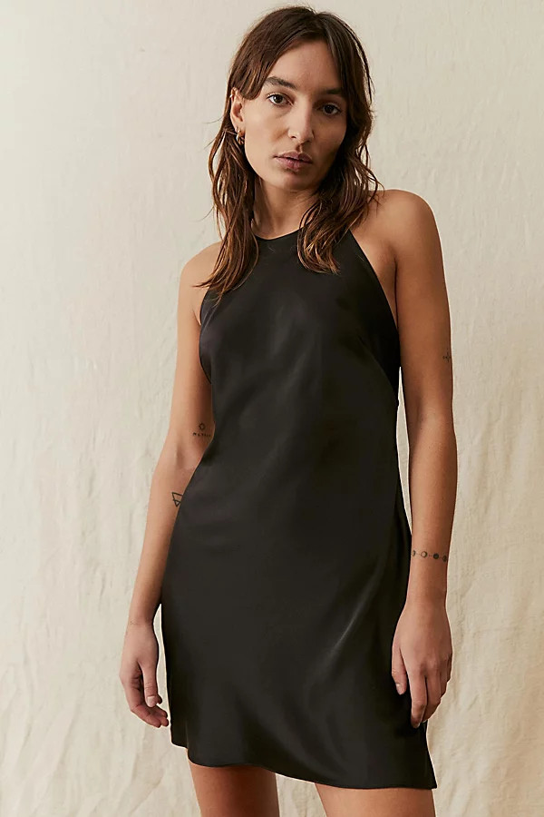 UO Naomi Black Slip Dress | Urban Outfitters (US and RoW)