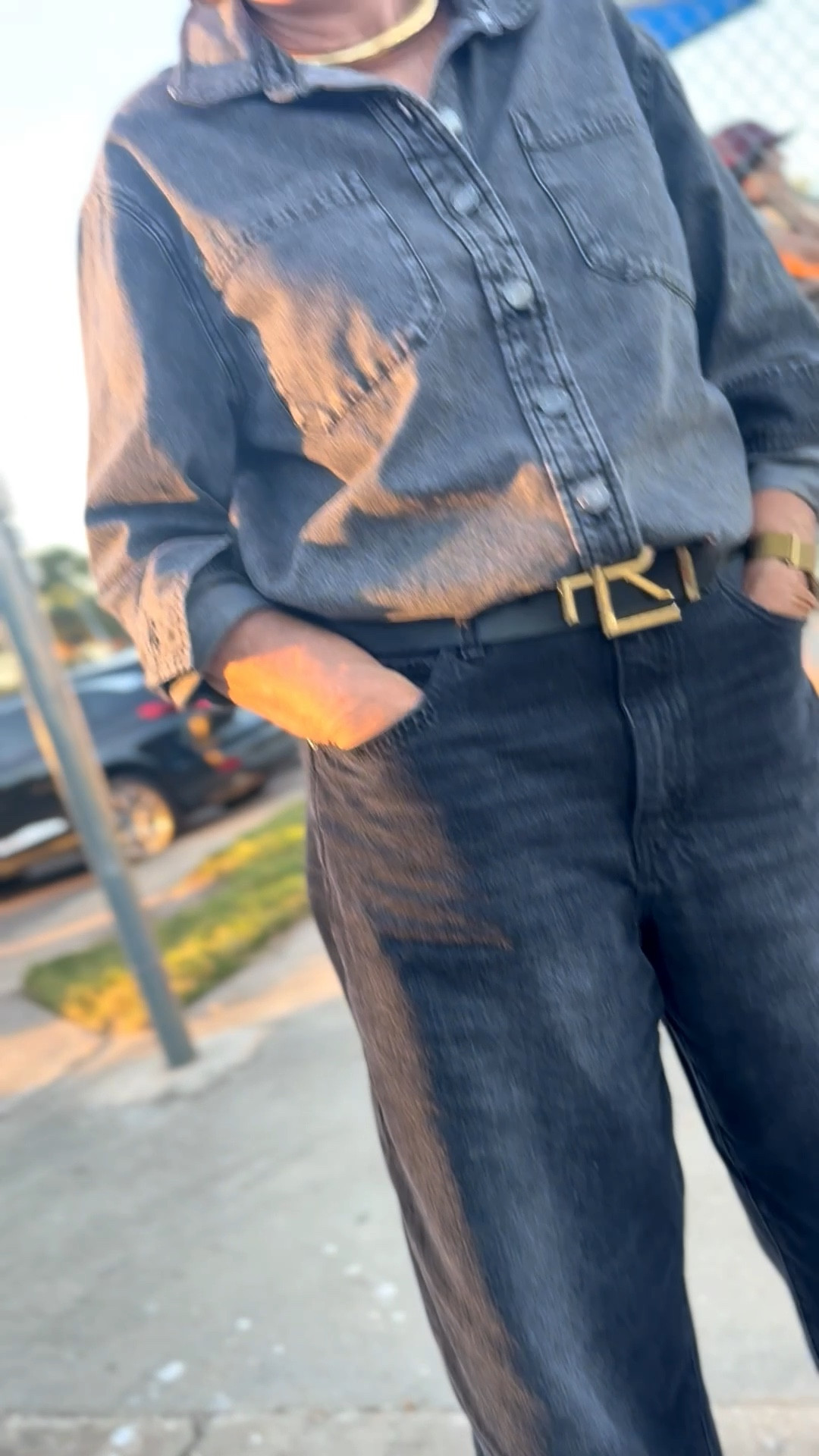 grandma ootd // monochrome black denim 

#LTKStyleTip #LTKOver40