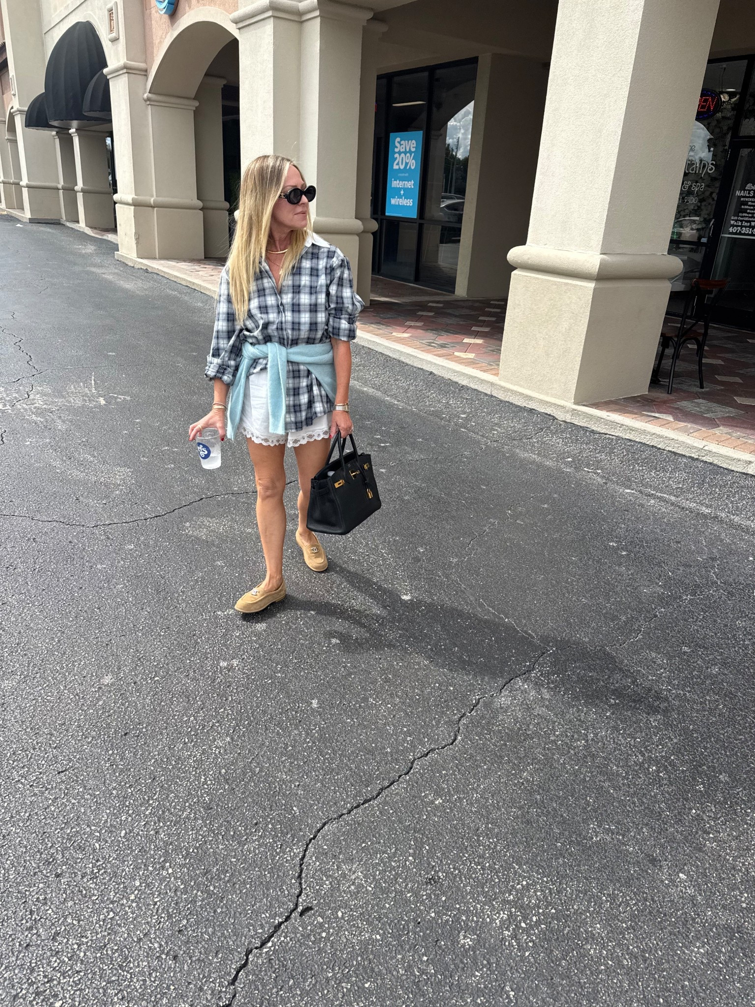 Wearing a small in the shirt, sweater and shorts. 

#LTKStyleTip #LTKSaleAlert #LTKPetite