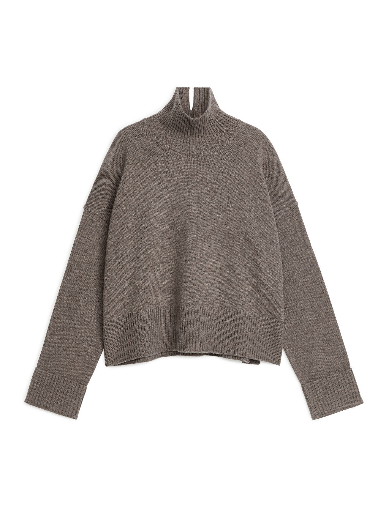 High-Neck Wool Jumper | ARKET (US&UK)