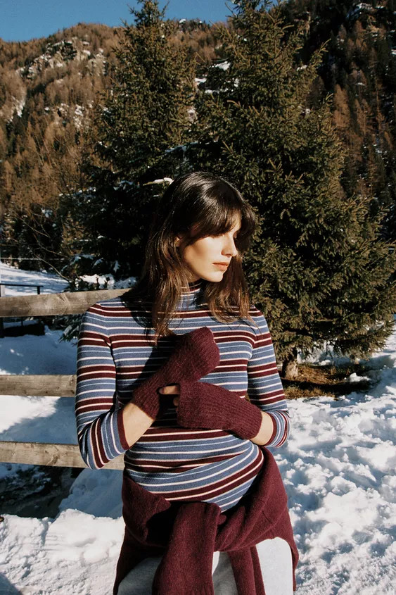 STRIPED KNIT JUMPER | Zara UK