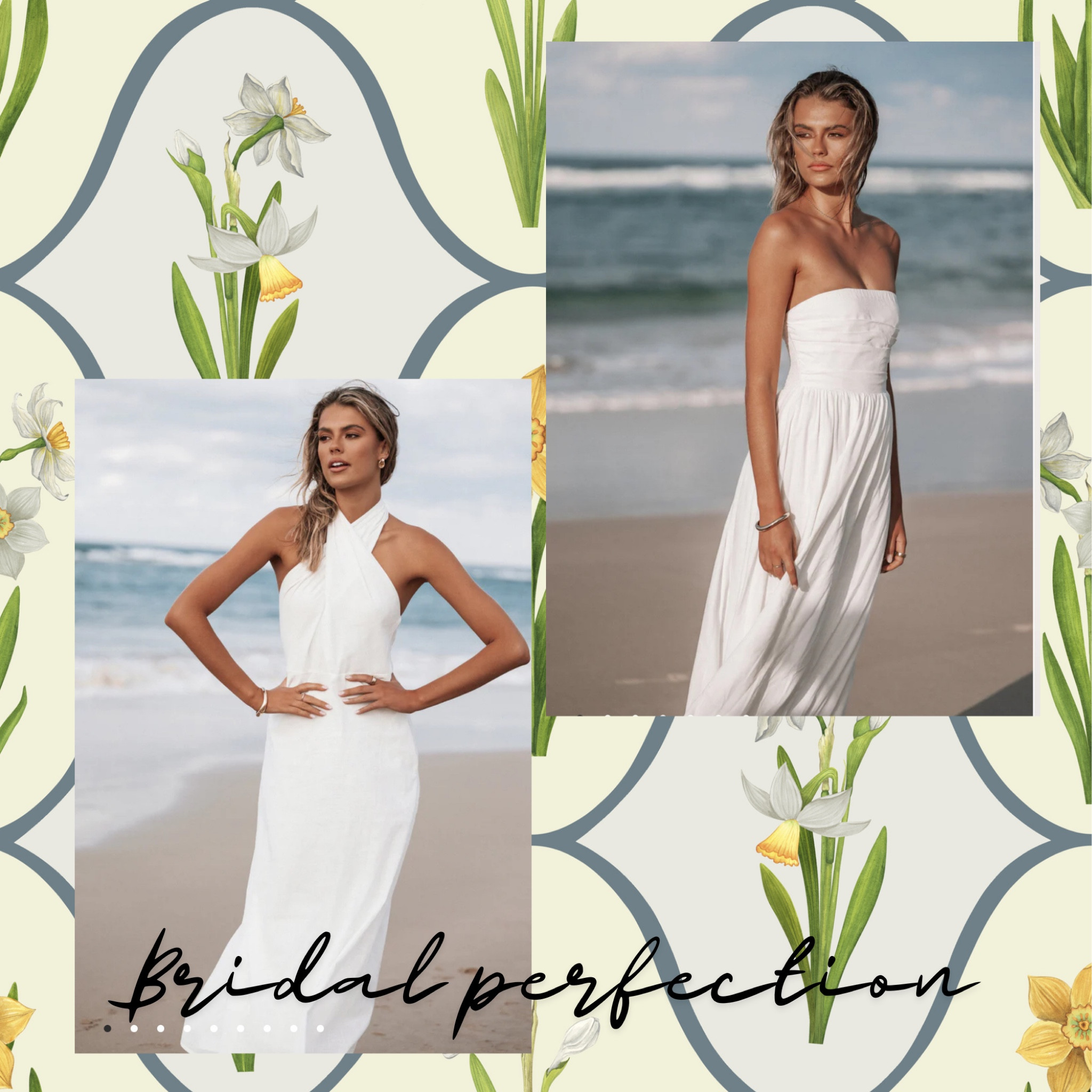 The perfect dresses for a bridal shower or bachelorette event. They will be going into my closet for my bridal events  

#LTKFindsUnder100 #LTKWedding #LTKMidsize