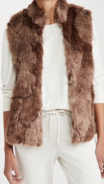 Fur What It's Worth Faux Fur Vest | Shopbop
