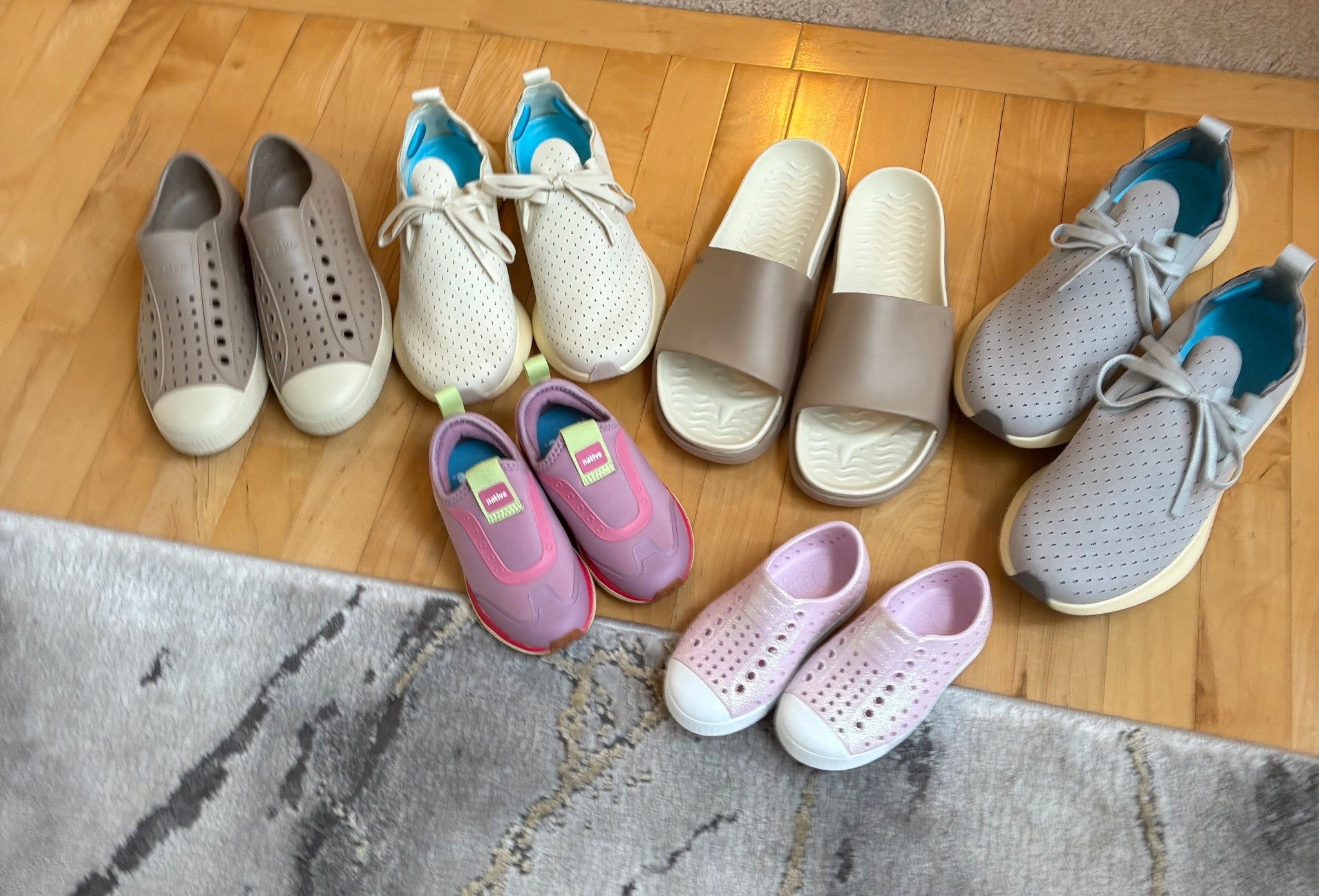 The whole family is covered thanks to Native Shoes! Perfect to throw on and go, clean off (essential as a toddler mama), and made from sustainable materials, we love how comfy and functional Native Shoes are ☺️❤️

Their apollo 10’s are the best casual sneaker and I also love that I can make with my toddler in the Jefferson’s! 

#LTKActive #LTKShoeCrush #LTKFamily