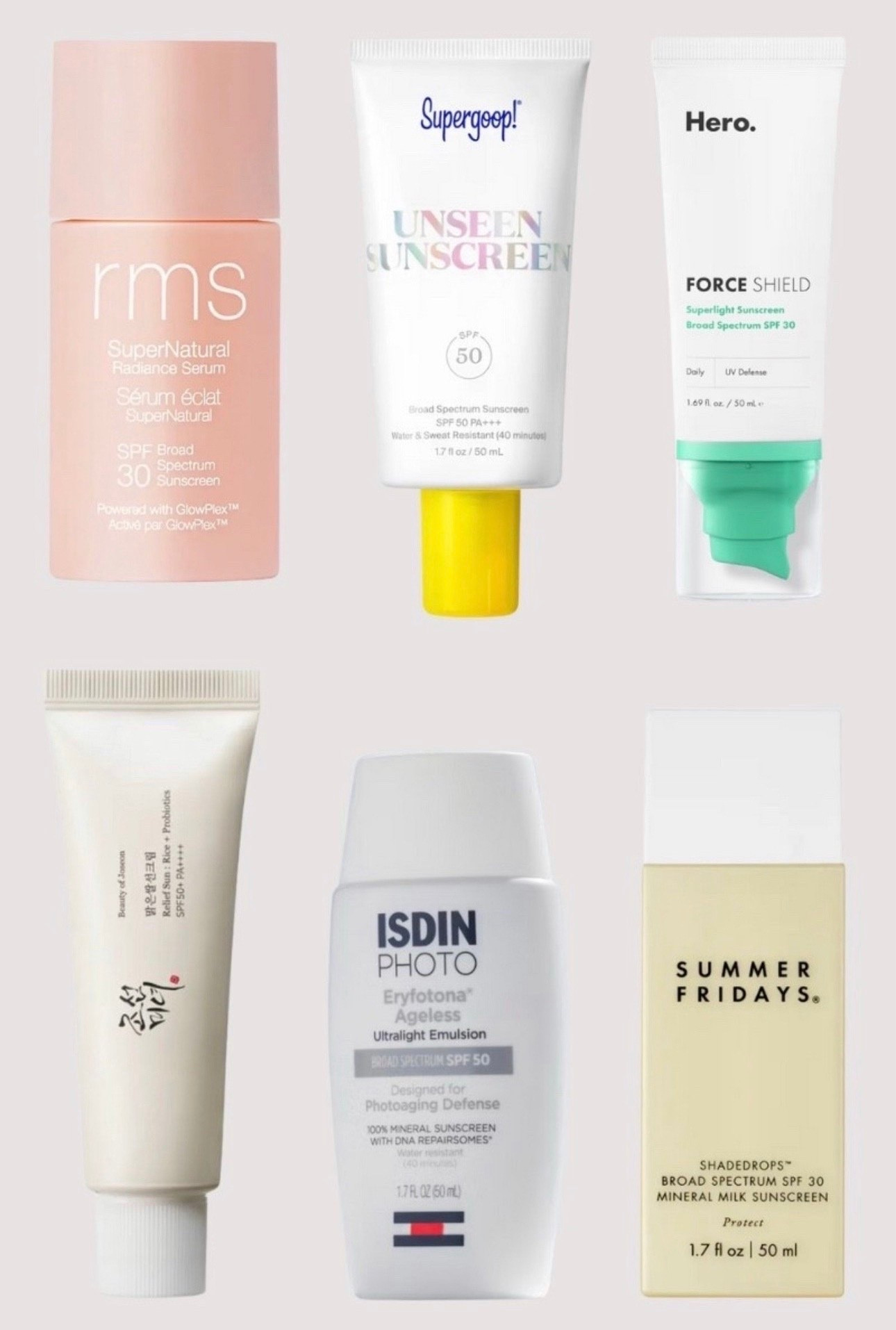 Don’t forget to restock your SPF!