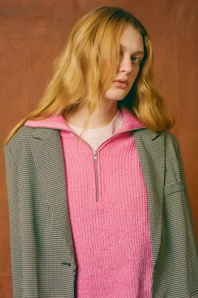 UO Nicco Half-Zip Sweater | Urban Outfitters (US and RoW)