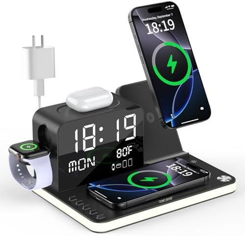 acer 7-in-1 Wireless Charging Station: Charger Stand for Multiple Devices for Apple - iPhone 16 1... | Amazon (US)