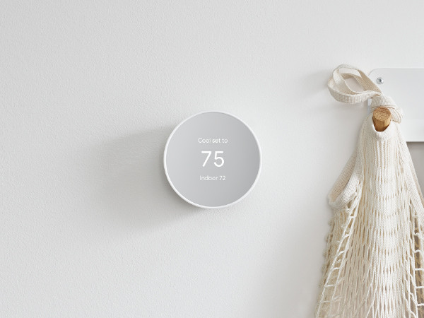 Google Nest Thermostat - Smart Thermostat for Home - Programmable Wifi Thermostat - Snow | Amazon (US)