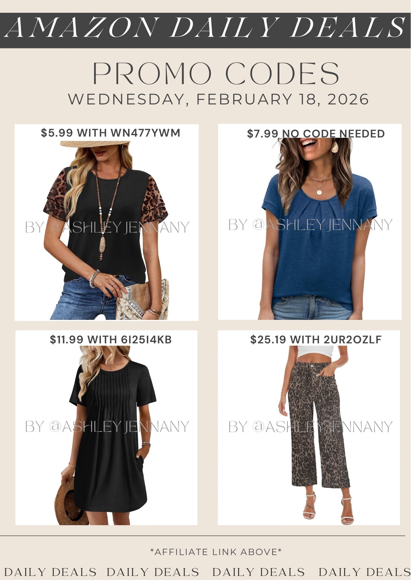 Amazon fashion deals 

#LTKMidsize #LTKSaleAlert