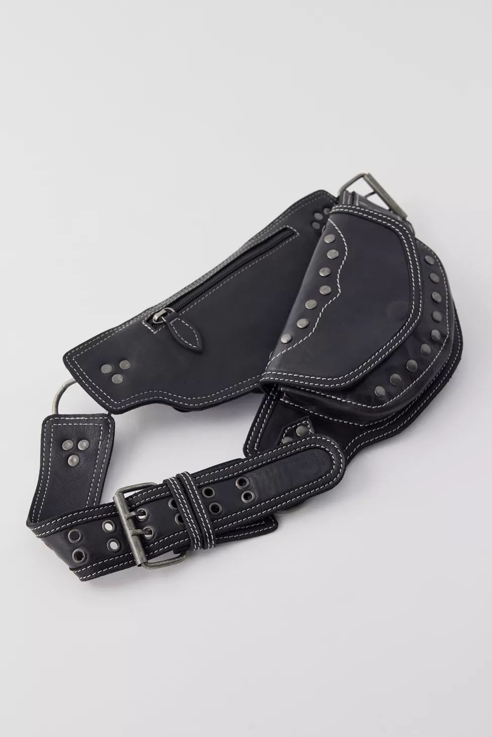 Sadie Leather Pocket Belt | Urban Outfitters (US and RoW)
