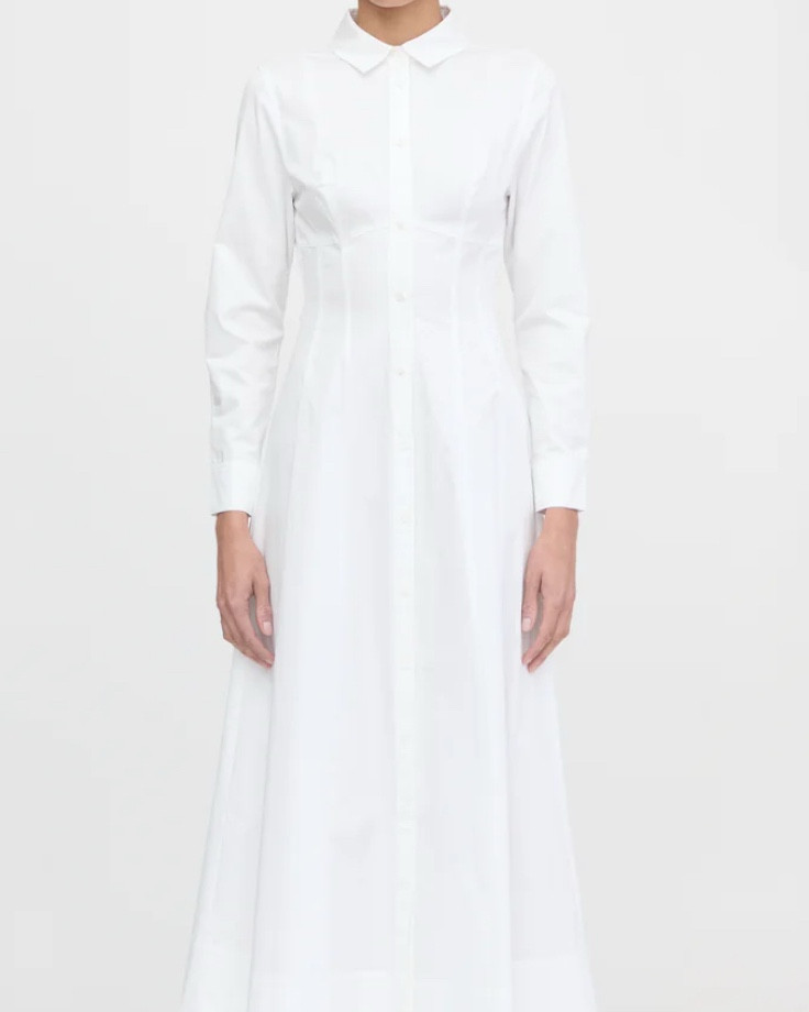 Love the silhouette on this classic shirt dress.  

#LTKWorkwear