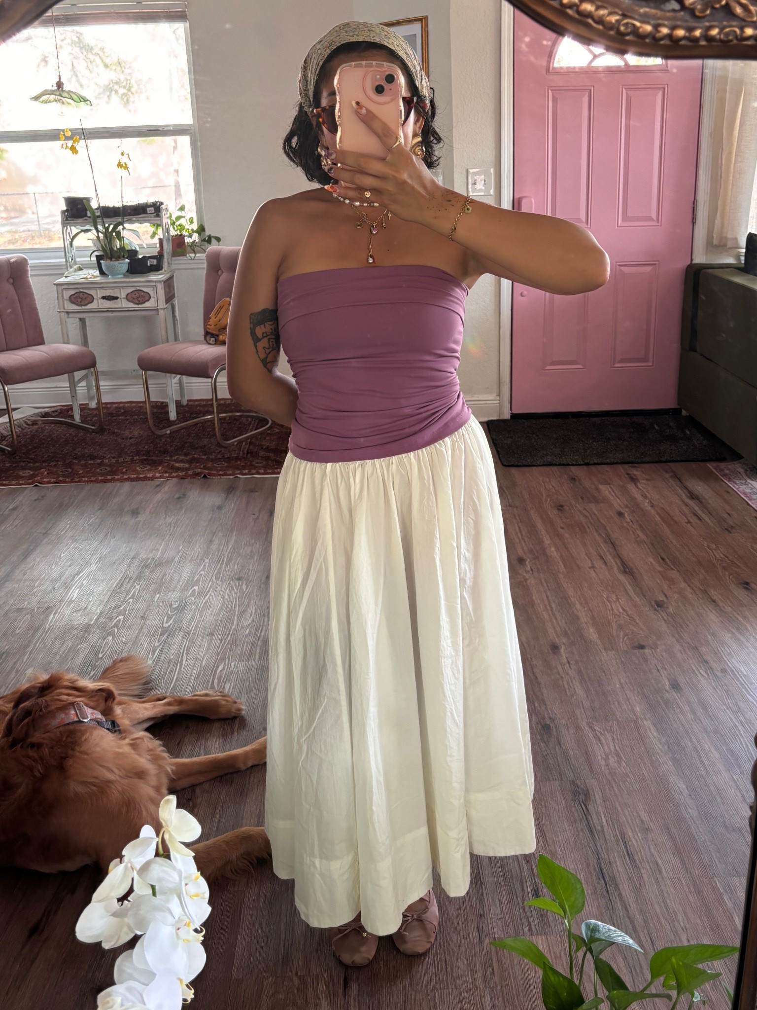Perfect breathable flowy summer skirt & staple for every season, & it has pockets!☝🏽#summerskirt #whitemaxiskirt

#LTKU #LTKFindsUnder100 #LTKStyleTip
