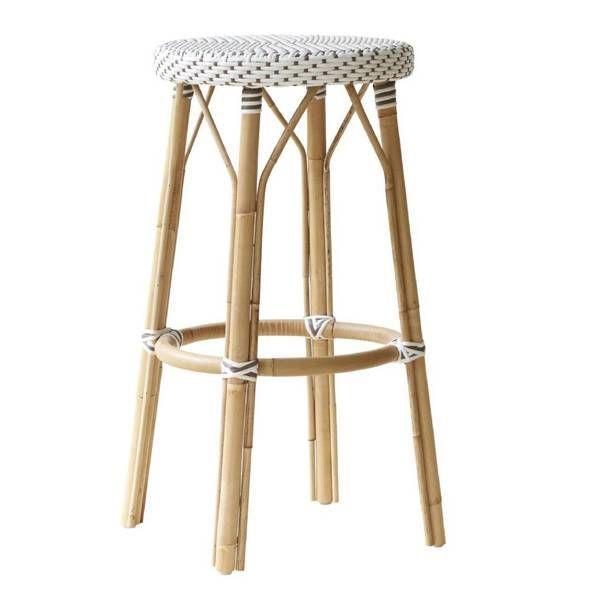 Simone Rattan Bar Stool | Scout & Nimble