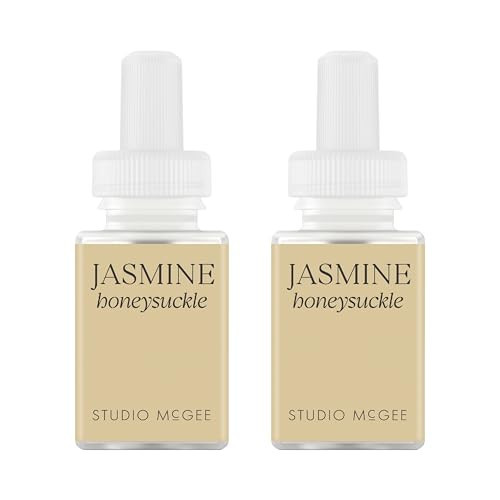 Pura x Studio McGee Smart Home Air Diffuser Fragrance - Scent Refill - 2 Pack, Jasmine Honeysuckle | Amazon (US)