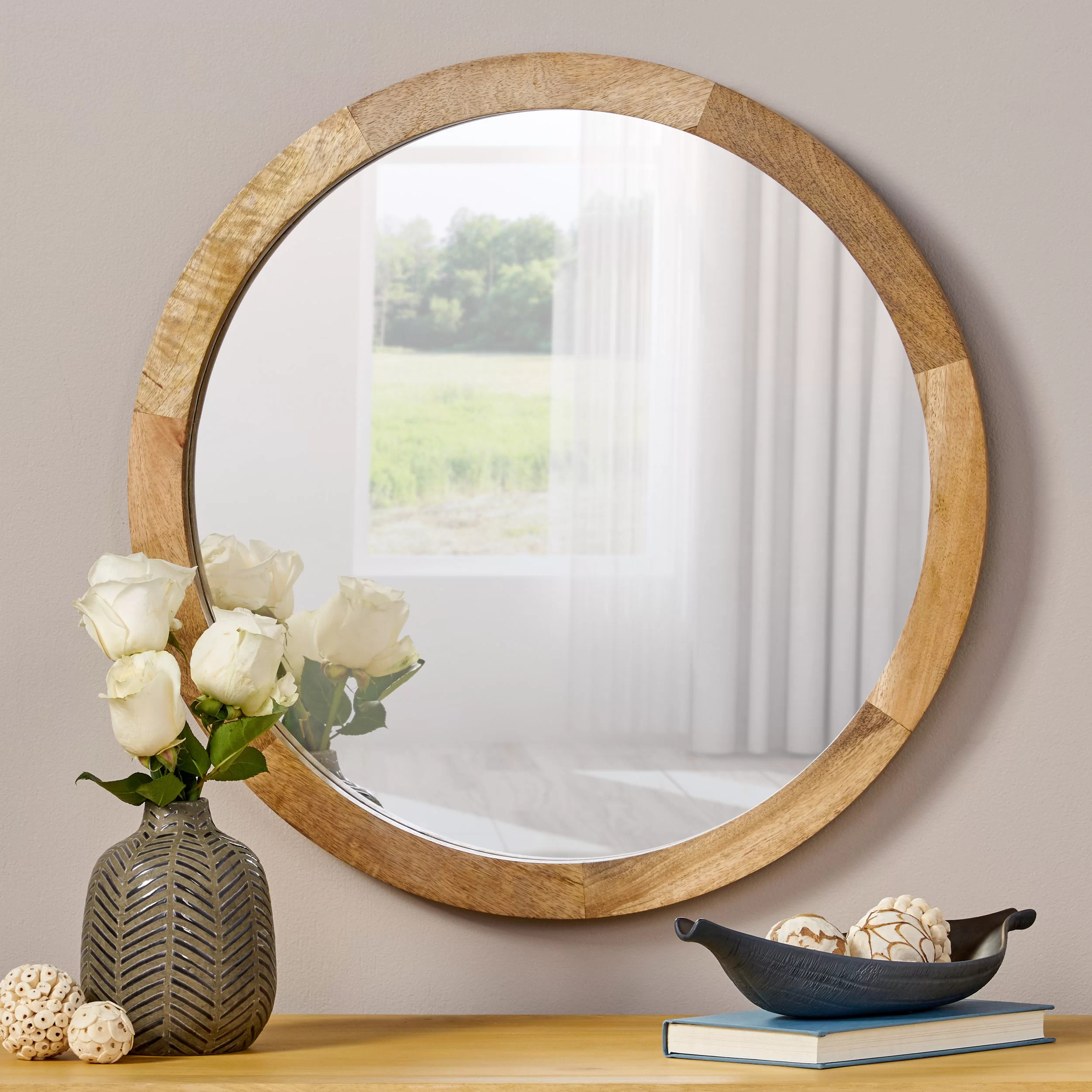 Millwood Pines Northome Modern Accent Mirror & Reviews | Wayfair | Wayfair North America