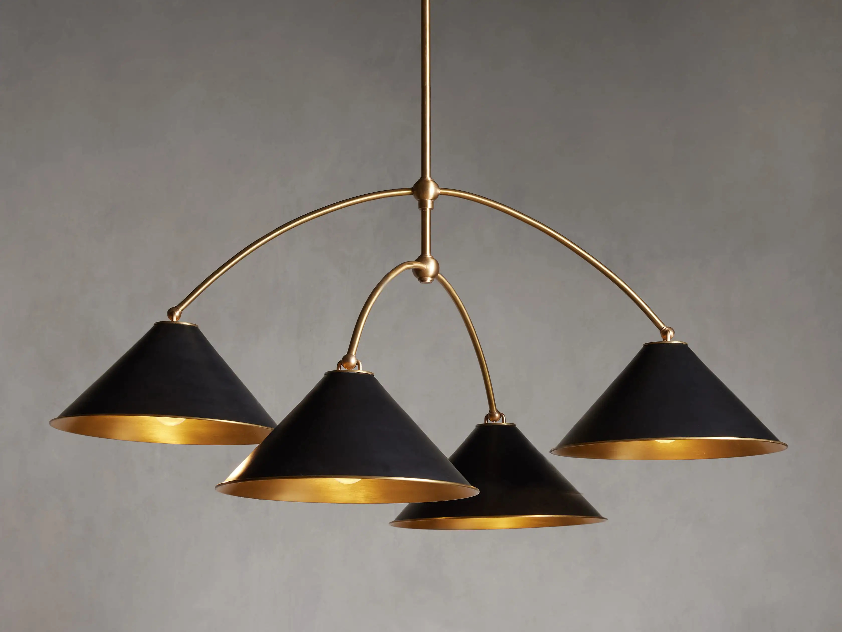 Arno 4 Light Chandelier | Arhaus