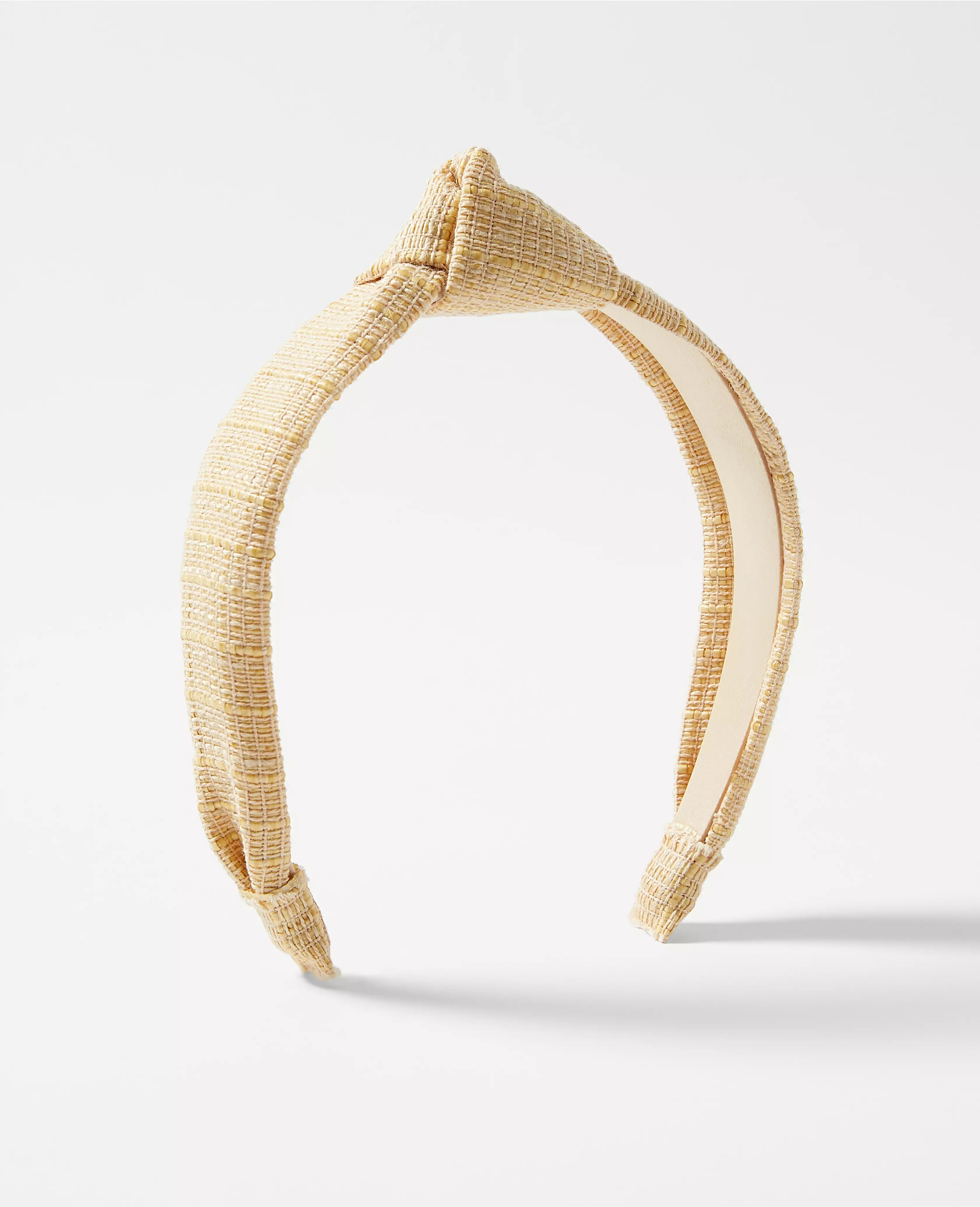 Straw Knot Headband | Ann Taylor (US)