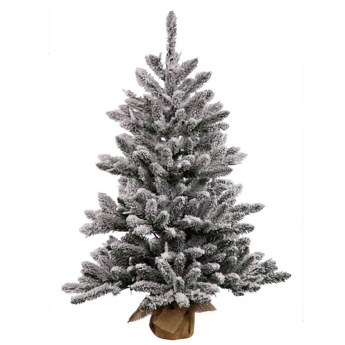Flocked Anoka Pine Tabletop Artificial Christmas Tree | Wayfair North America