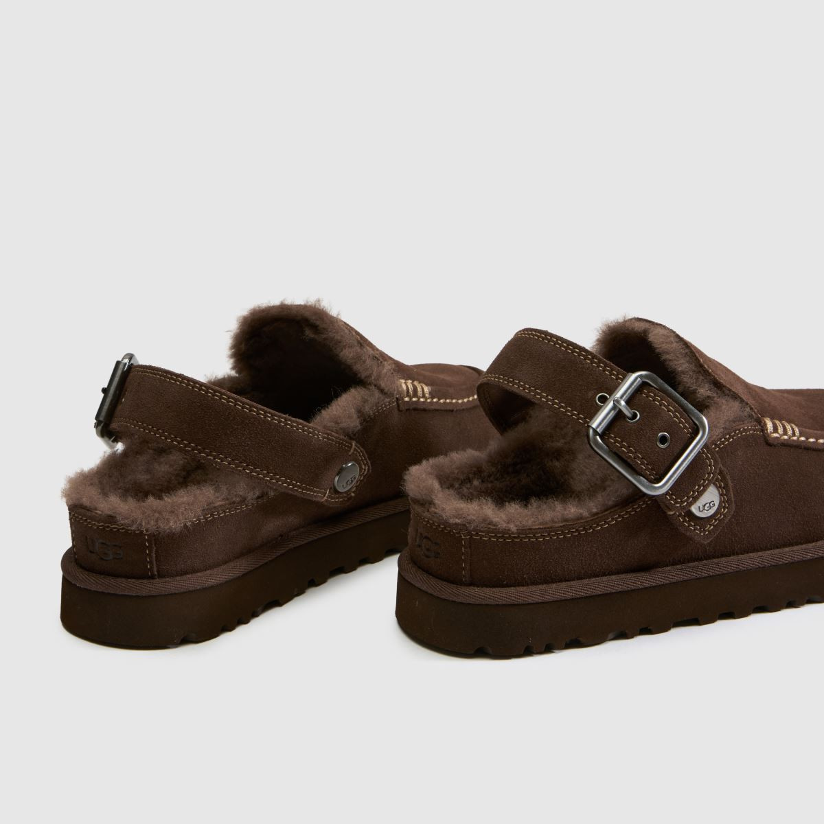 Womens Burnt Cedar UGG Goldenstar Evelina Clog Sandals | schuh | Schuh
