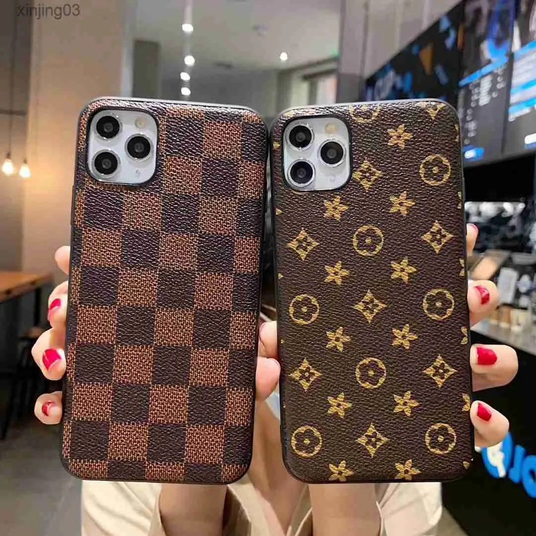 Leather luxury phone cases for iPhone 14 11 12 13 Pro Max Mini 7 8 Plus X XS XR 14ProMax Fashion ... | DHGate