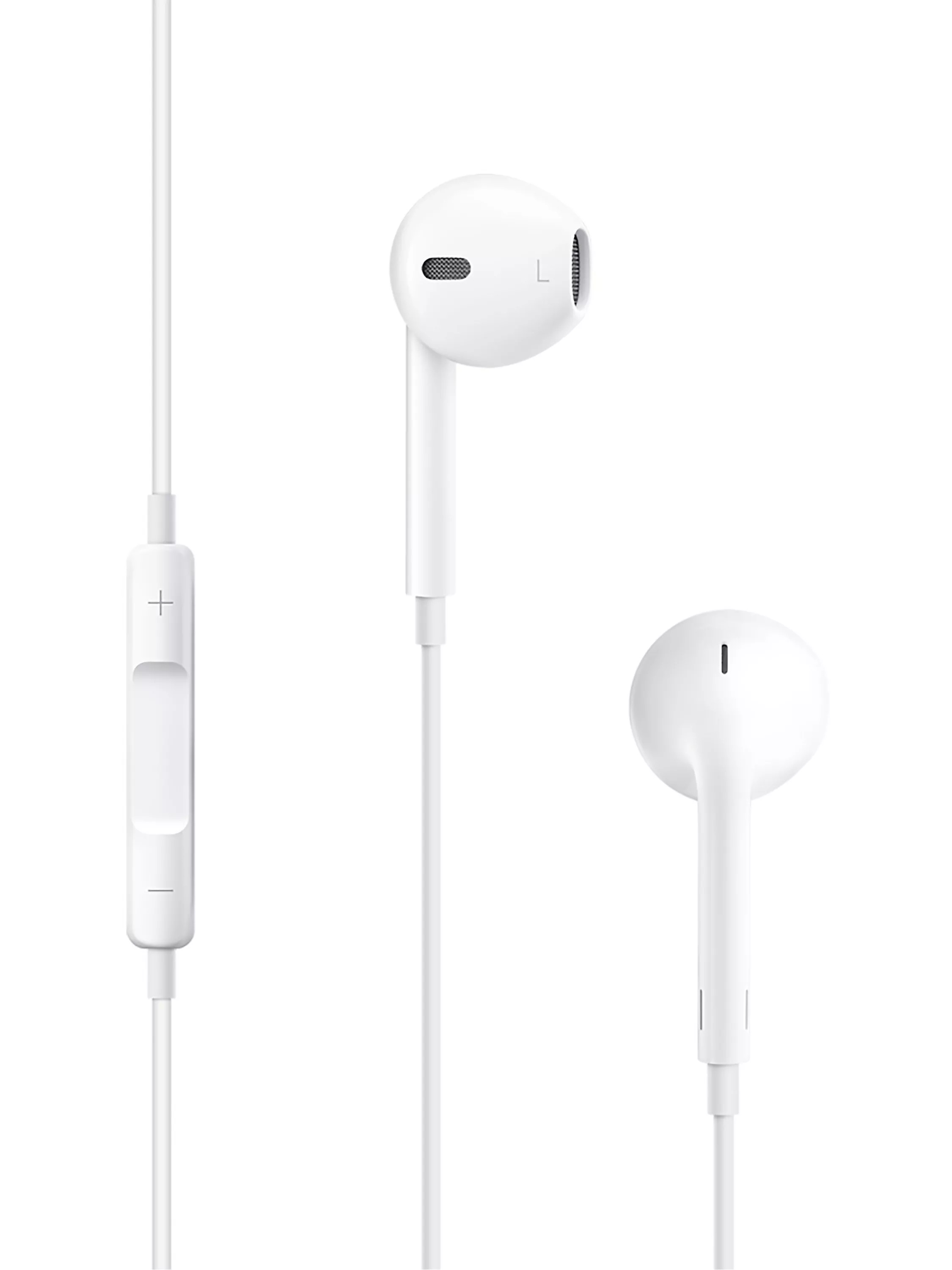 Apple EarPods with Remote and Mic, 3.5m Headphone Plug, White | John Lewis (UK)