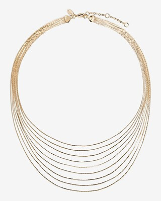 Dainty Multi Layered Chain Necklace | Express