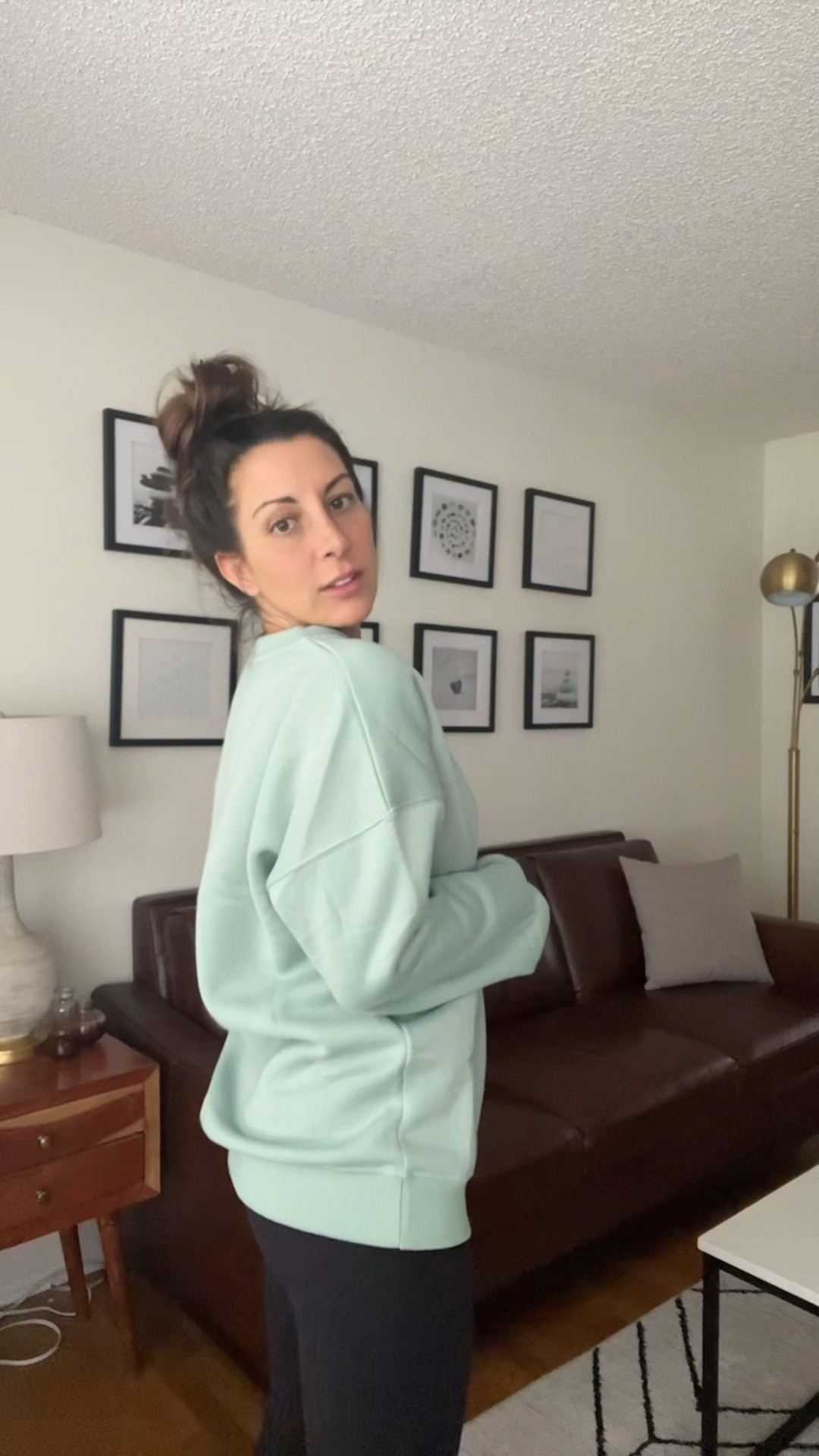 Officially one of my favorite Amazon finds. This oversized sweatshirt is everything 🥰 

#loungewear #comfyclothes #amazonfind #amazonfinds #amazonfashion 

#LTKfindsunder50 #LTKfitness #LTKover40