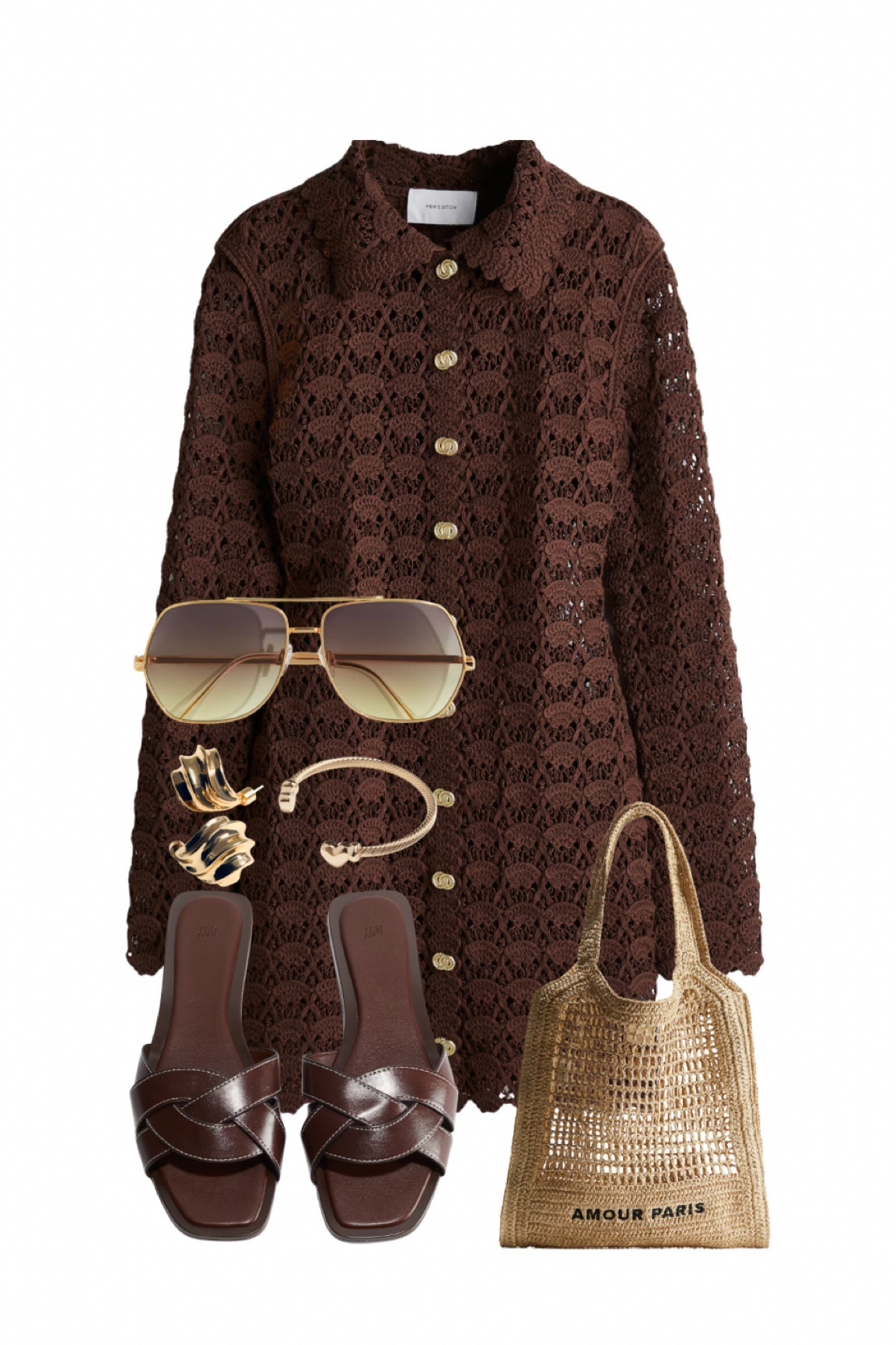 All brown summer outfit

#HM

#LTKStyleTip #LTKU