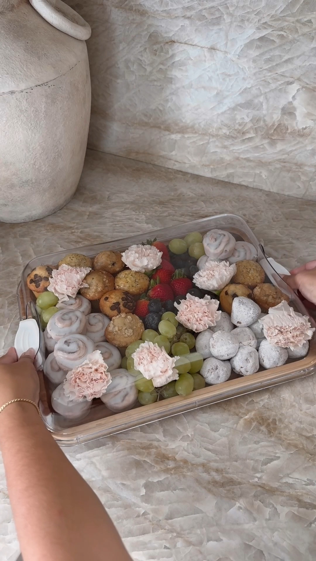 Bringing brunch to her 🍓
A to-go board made with all the treats she loves is perfect for Mother’s Day and this charcuterie board with locking lid makes a great gift too.

#mothersday #mothersdaygift #giftidea #hostessgift #mothersdaybrunch #brunch #formom #amazon #amazonfind #amazonhome #amazonhomefind #charcuterie 

#LTKHome #LTKFindsUnder50 #LTKWatchNow