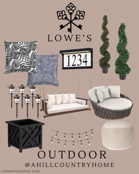 My favorite time of the year to be outdoors is almost here! #ad Yes- I absolutely love Spring time! 🌷

Every year I stop by @loweshomeimprovement to checkout their newest arrivals! They literally have EVERYTHING- from outdoor sofa sets, pillows, planters, plants, plant food. Stop by my @shopltk to see my favorite selections! #lowespartner

#LTKSeasonal #LTKover40 #LTKhome