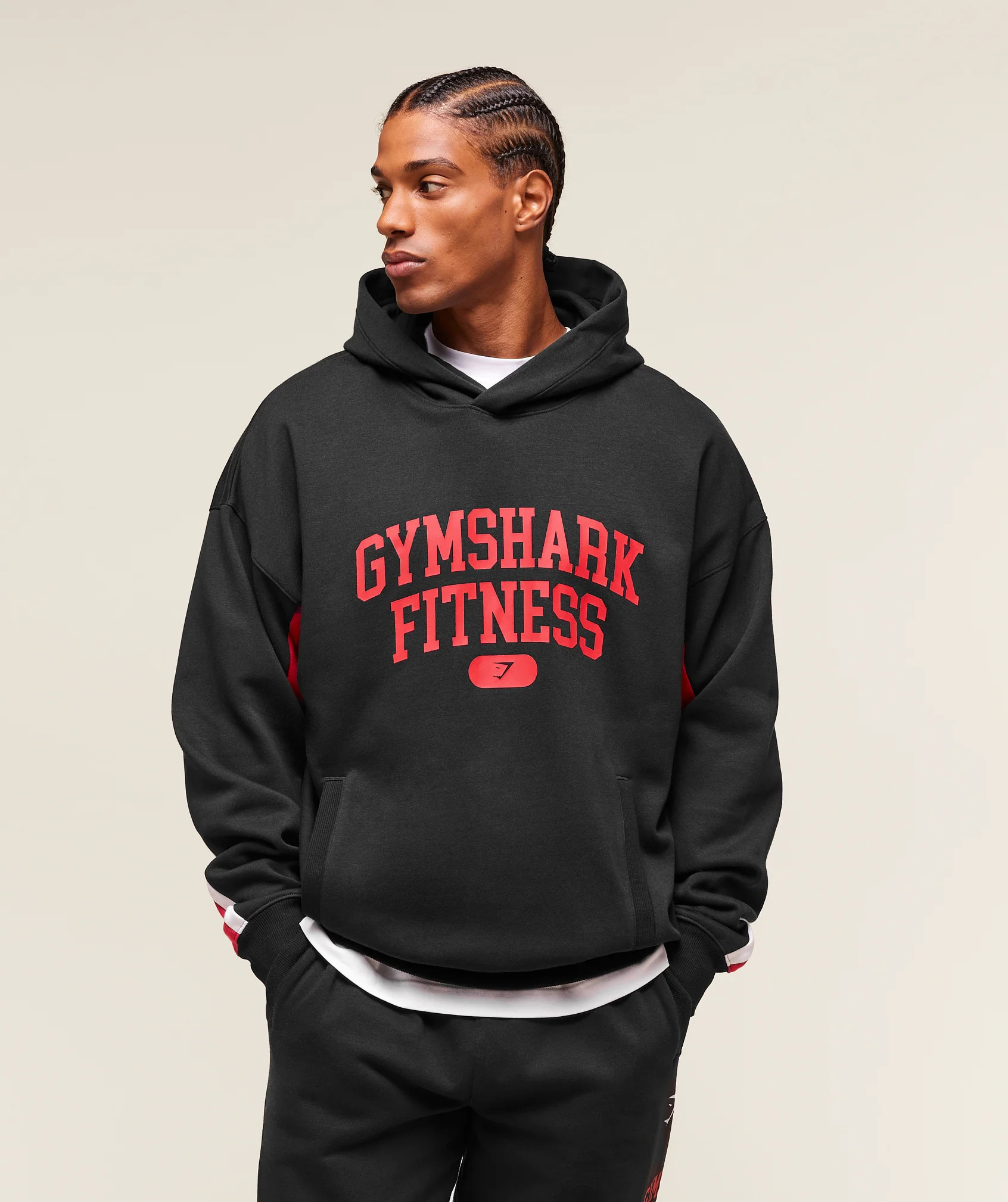 Gymshark Varsity Hoodie - Black | Gymshark EU
