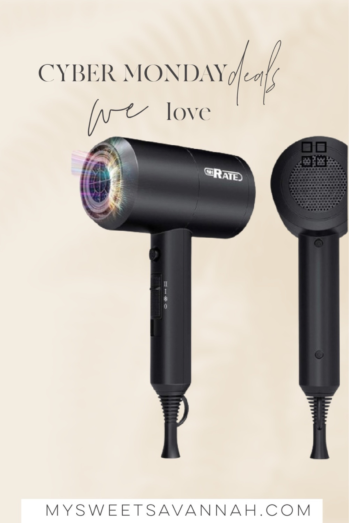 The $30 Dyson knockoff hair dryer that I swear by! Cuts the drying time in half! 
Makes a great gift too! 

#LTKCyberWeek #LTKsalealert #LTKbeauty