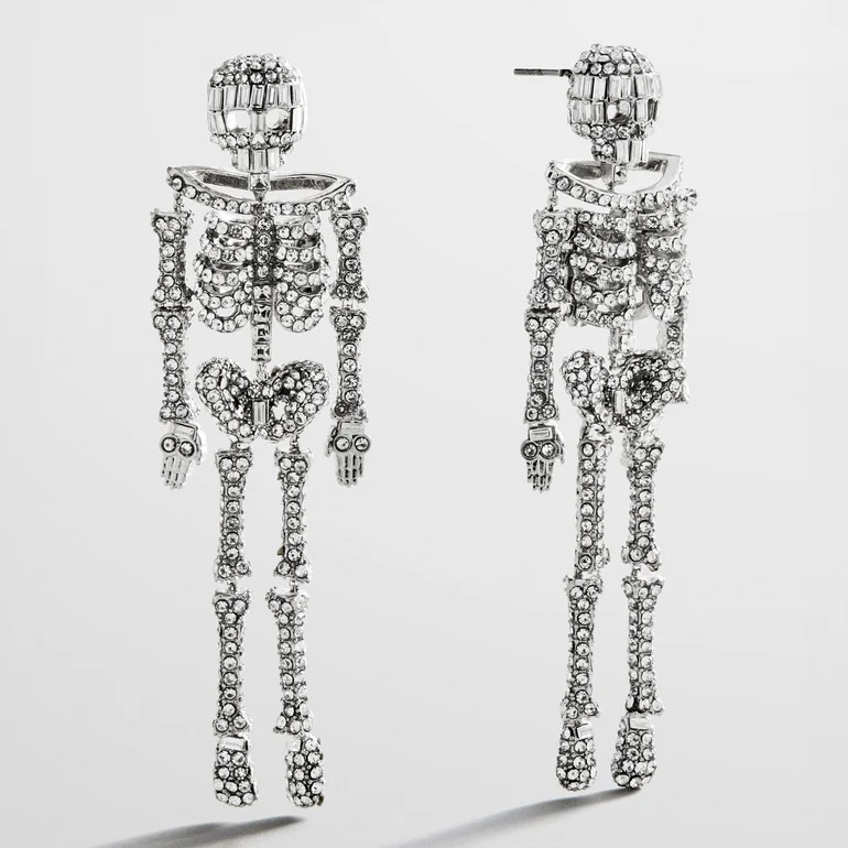 Drop Dead Hottie Earrings - Silver | BaubleBar