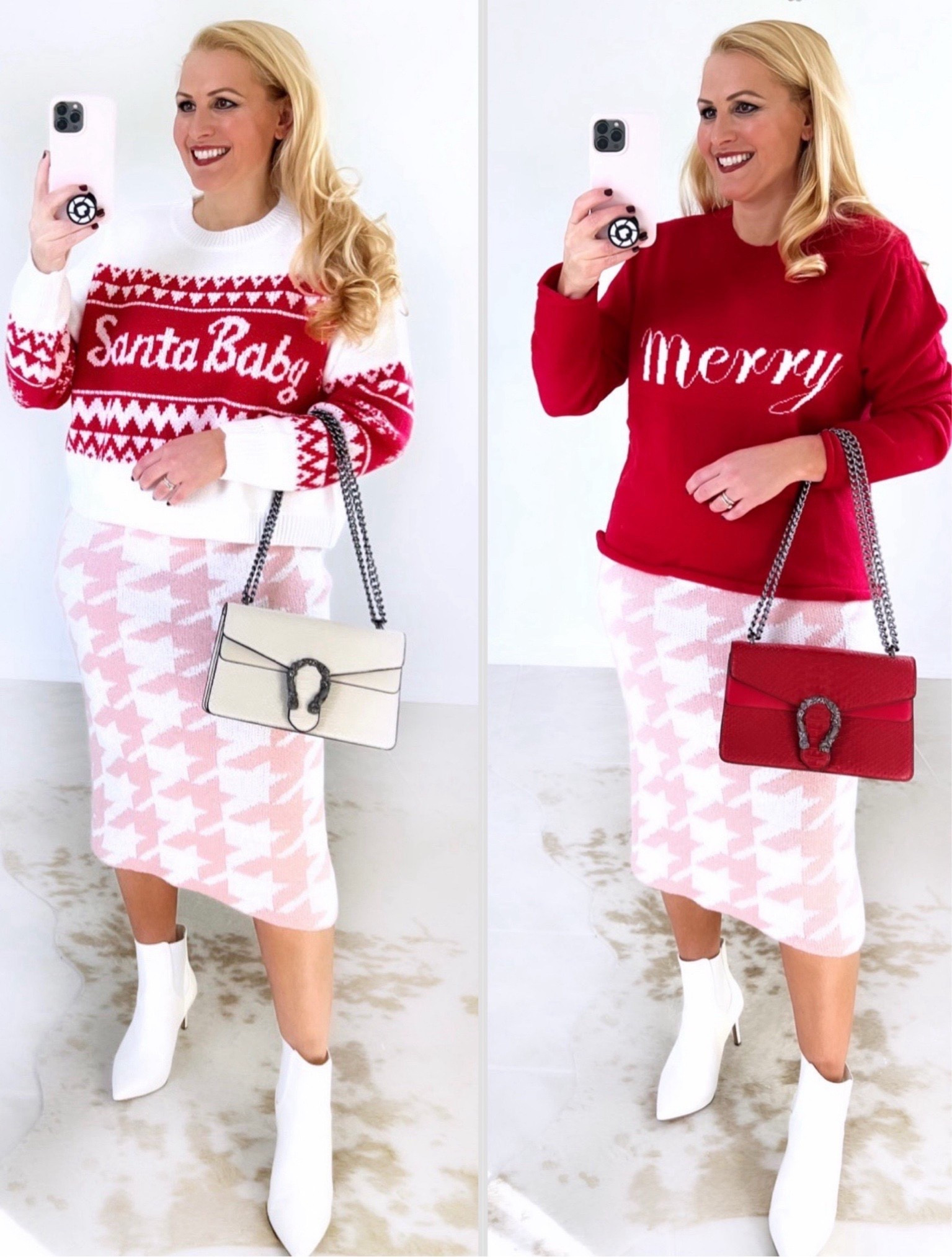 Holiday sweater outfit ideas

Sweater medium, Midi skirt large



#LTKSeasonal #LTKStyleTip #LTKFindsUnder100 #LTKOver40 #LTKWorkwear #LTKU #LTKSaleAlert #LTKFindsUnder50 #LTKGiftGuide #LTKHoliday #LTKMidsize #LTKTravel #LTKFamily #LTKItBag