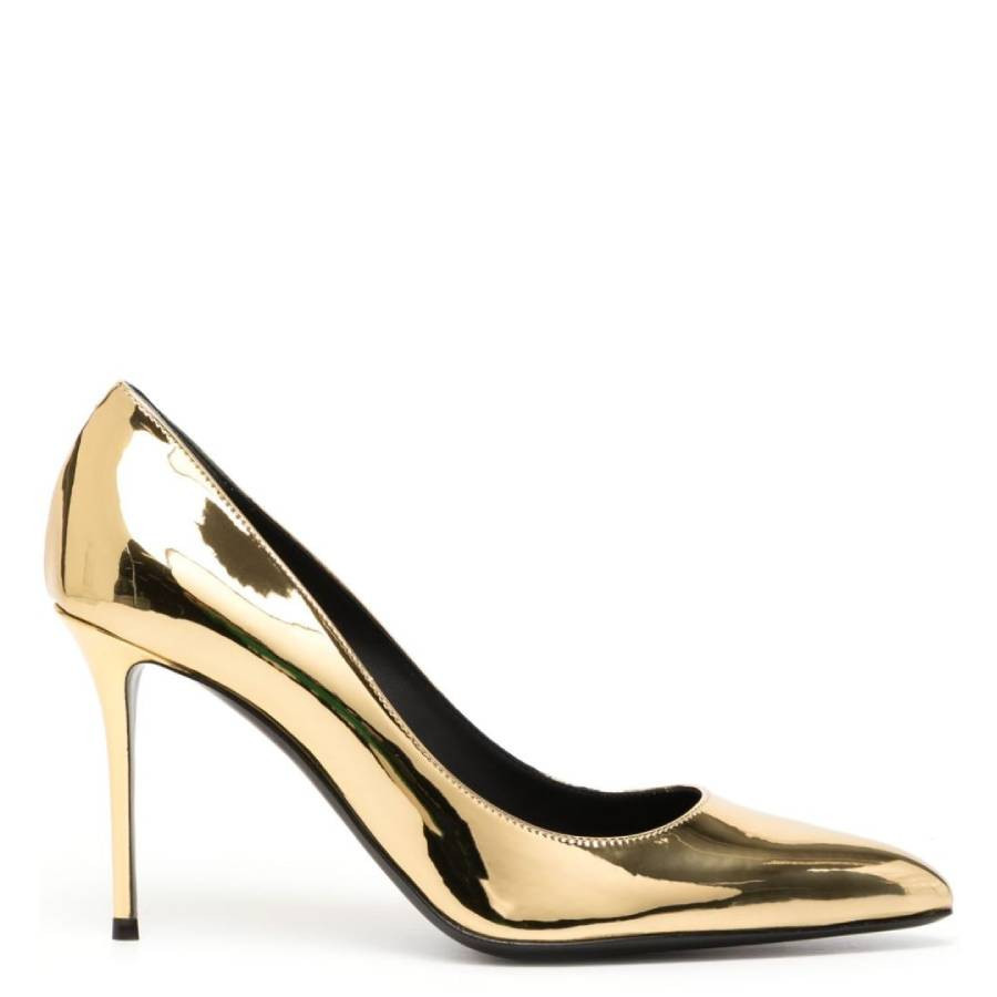 Giuseppe Zanotti Gold Jakye Metallic Pumps | Jomashop.com & JomaDeals.com