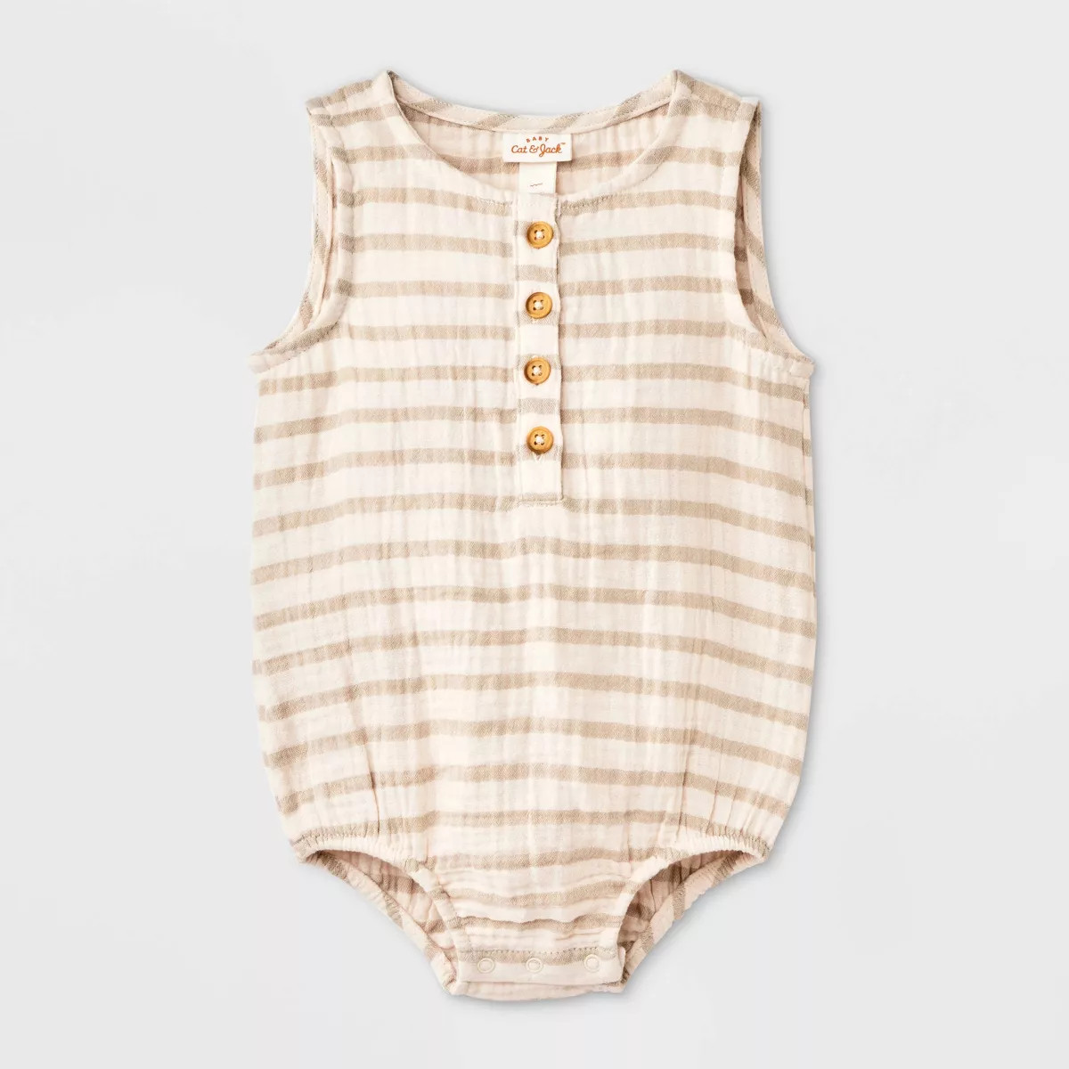 Baby Boys' Gauze Romper - Cat & Jack™ | Target