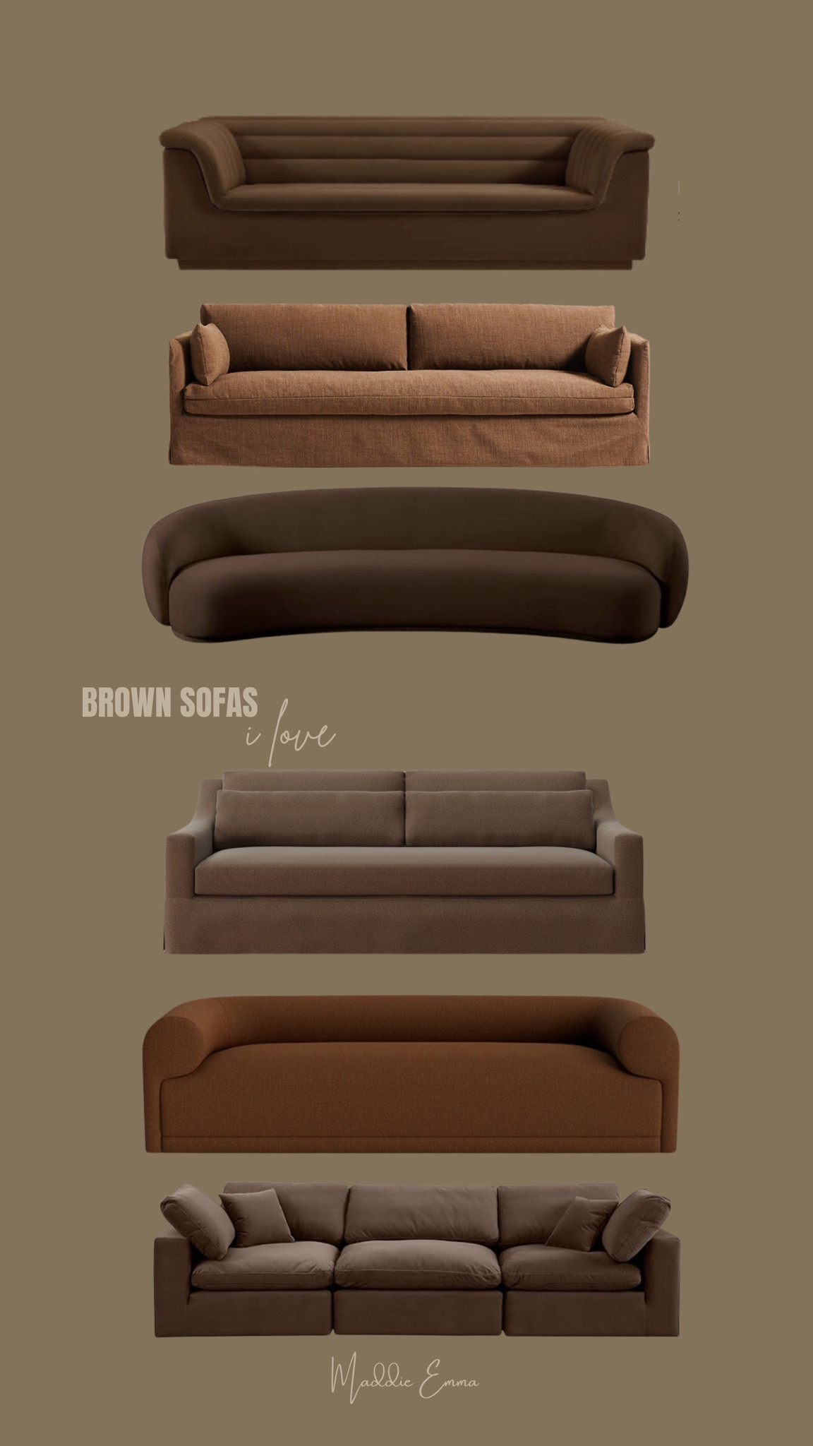 brown sofas 

#LTKHome