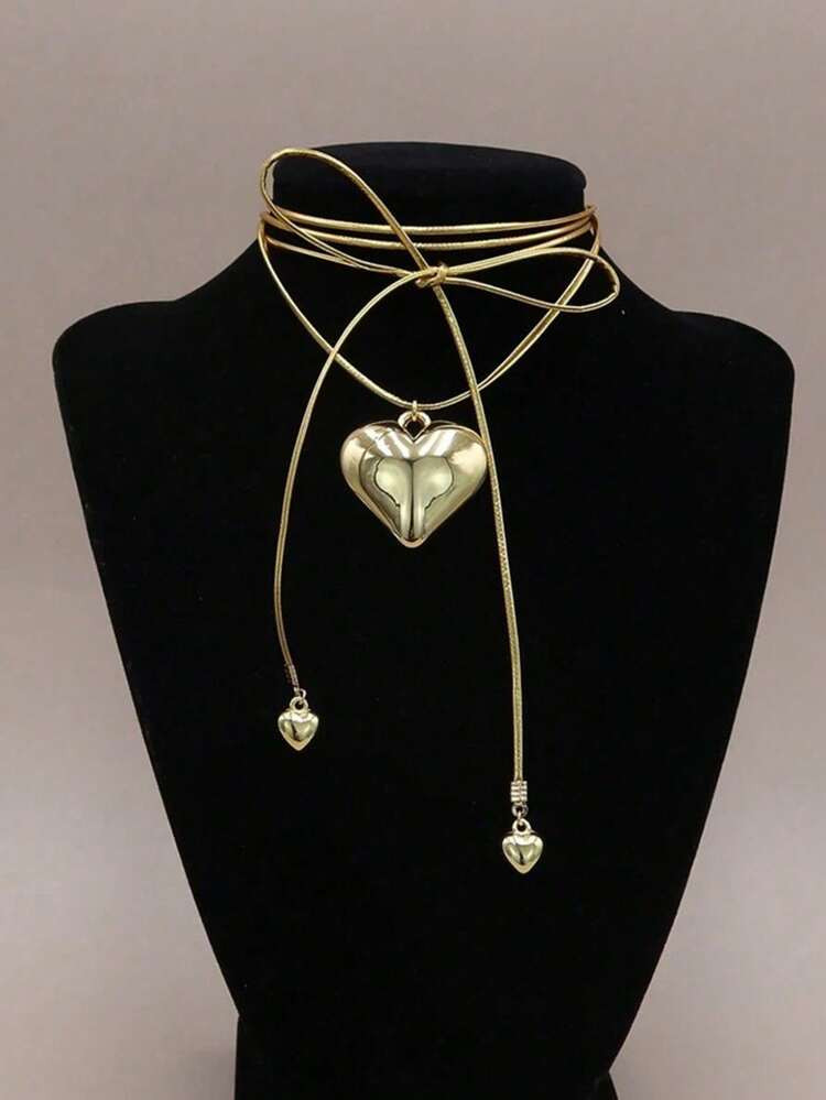 Heart Charm Necklace | SHEIN